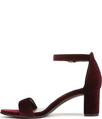 Naturalizer Vera Velvet Dress Sandals