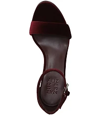 Naturalizer Vera Velvet Dress Sandals