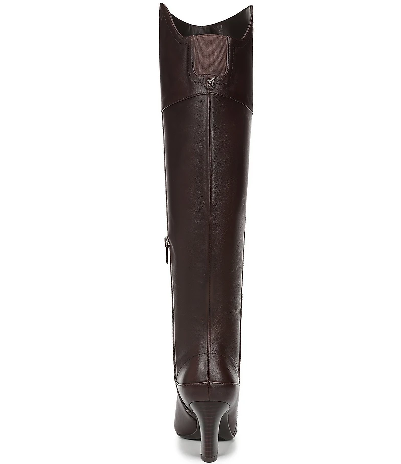 Naturalizer Yuko Leather Tall Dress Boots