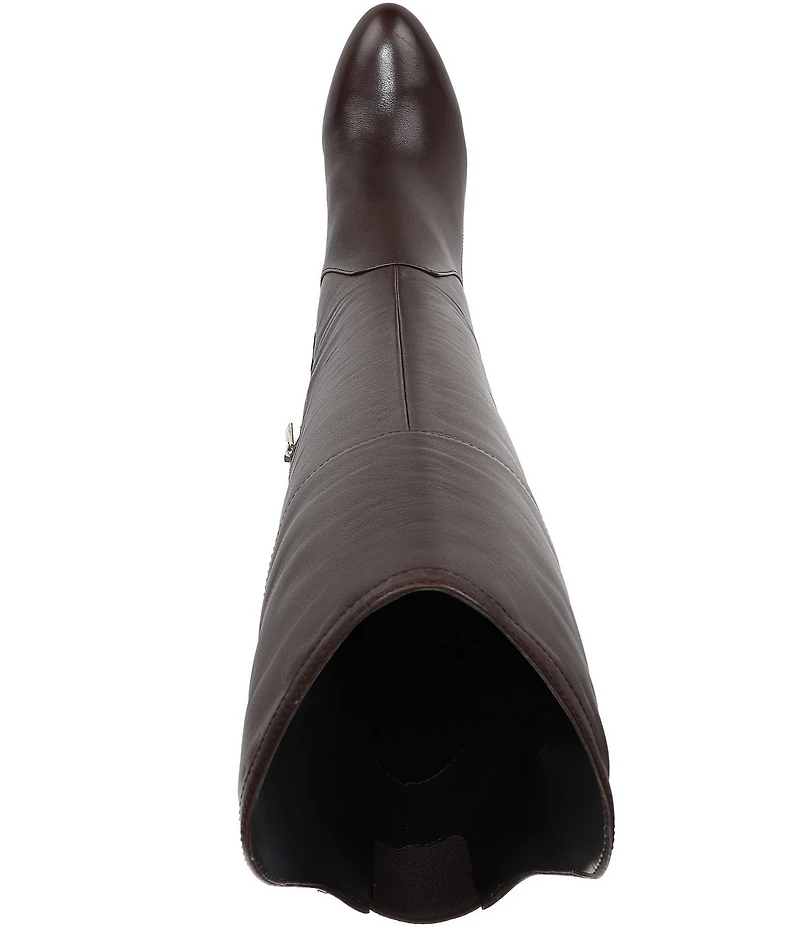 Naturalizer Yuko Leather Tall Dress Boots