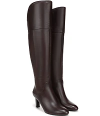 Naturalizer Yuko Leather Tall Dress Boots
