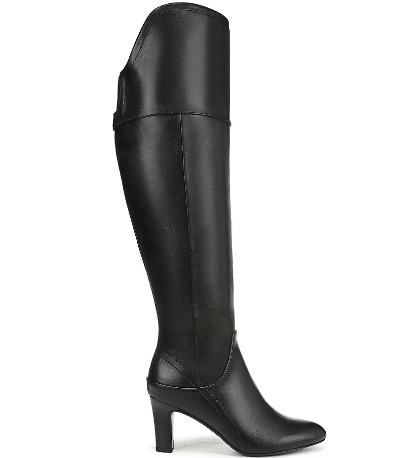 Naturalizer Yuko Leather Tall Dress Boots