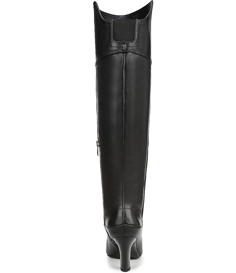 Naturalizer Yuko Leather Tall Dress Boots