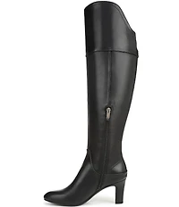 Naturalizer Yuko Leather Tall Dress Boots