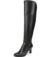 Naturalizer Yuko Leather Tall Dress Boots