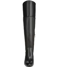 Naturalizer Yuko Leather Tall Dress Boots