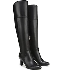 Naturalizer Yuko Leather Tall Dress Boots