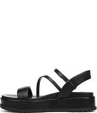 Naturalizer Zayda Leather Strappy Platform Sandals