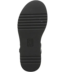 Naturalizer Zayda Leather Strappy Platform Sandals