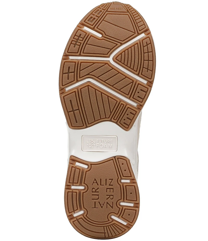 Naturalizer Zoie Mesh and Leather Lace Up Sneakers