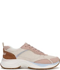 Naturalizer Zoie Mesh and Suede Lace Up Sneakers