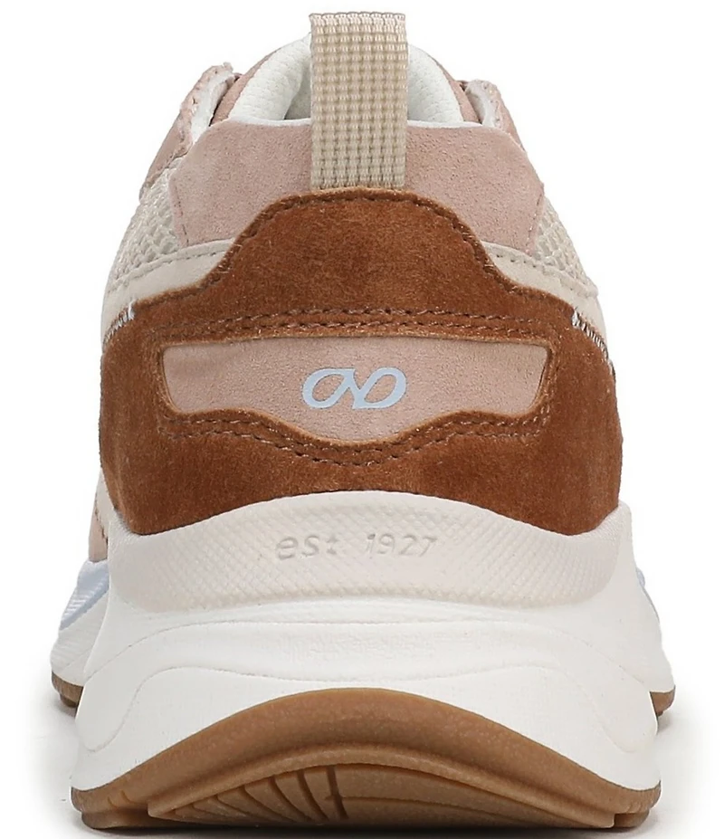 Naturalizer Zoie Mesh and Suede Lace Up Sneakers