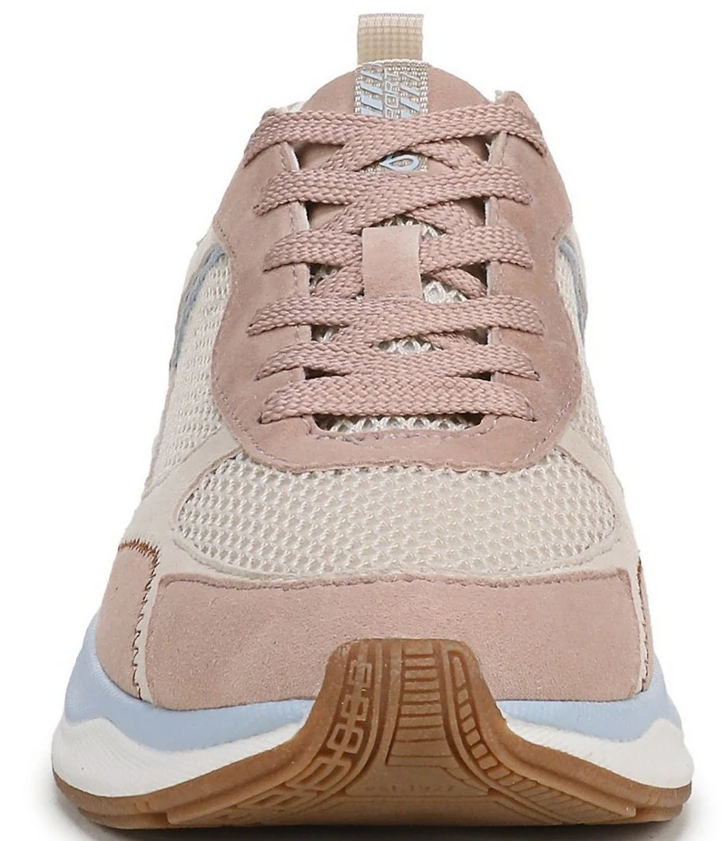 Naturalizer Zoie Mesh and Suede Lace Up Sneakers
