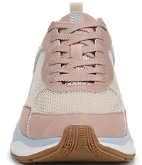Naturalizer Zoie Mesh and Suede Lace Up Sneakers