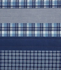 Nautica Addison Plaid Cotton Reversible Quilt Mini Set