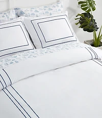Nautica Alden White Duvet Cover Mini Set