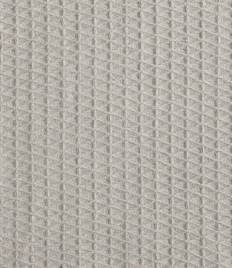 Nautica Baird Diamond Knit Solid Cotton Bed Blanket