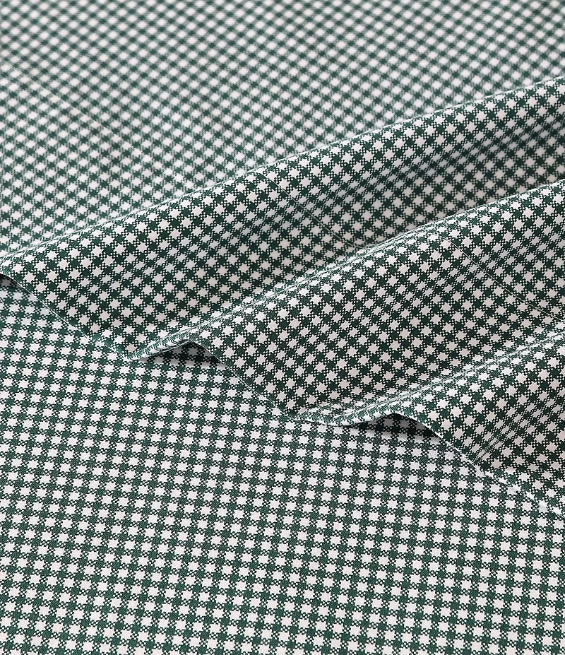 Nautica Bayside Plaid Flannel Sheet Set