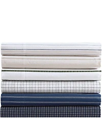 Nautica Beaux Stripe Cotton Percale Sheet Set