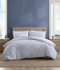Nautica Beaux Striped Cotton Duvet Cover