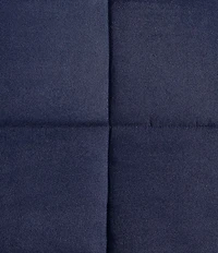 Nautica Beckett Navy Microsuede Reversible Comforter and Sham Mini Set