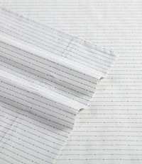 Nautica Buoy Line Grey Cotton Percale Sheet Set