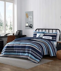 Nautica Colton Navy Comforter And Bonus Set
