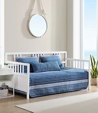 Nautica Coveside Blue Daybed Quilt & Sham Set