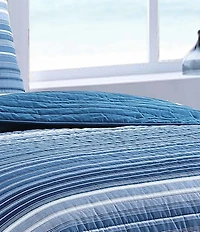 Nautica Coveside Blue Reversible Quilt Mini Set