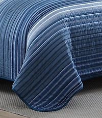 Nautica Coveside Blue Reversible Quilt Mini Set