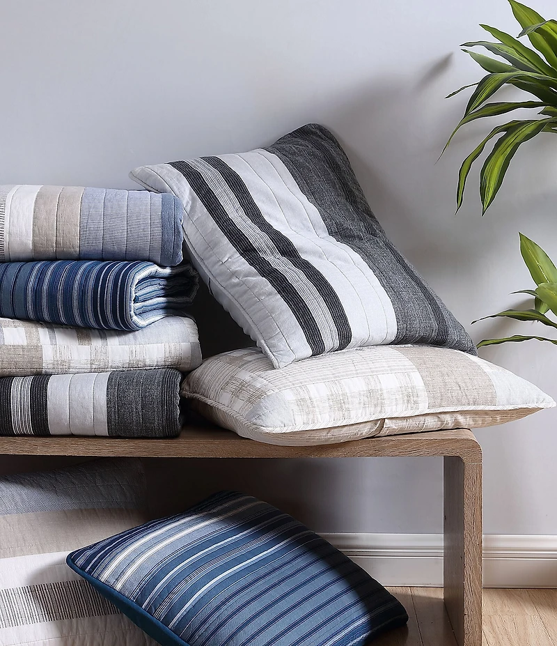 Nautica Coveside Blue Reversible Quilt Mini Set