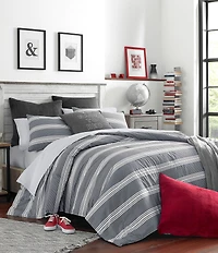 Nautica Craver Grey Stripe Mini Comforter Set