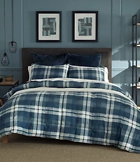 Nautica Crossview Plaid Comforter Mini Set