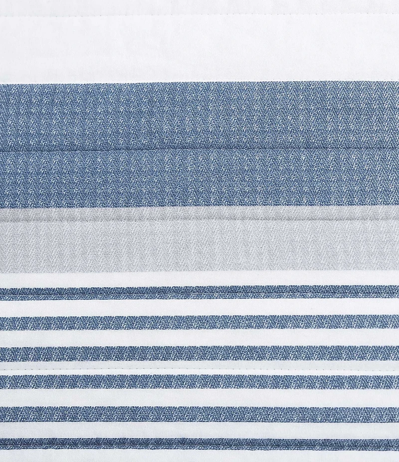 Nautica Fairwater Cotton Reversible Quilt and Sham Mini Set