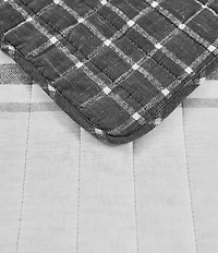 Nautica Fleetville Grey Quilt Set
