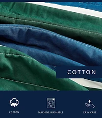 Nautica Knots Cove Cotton Reversible Mini Quilt Set