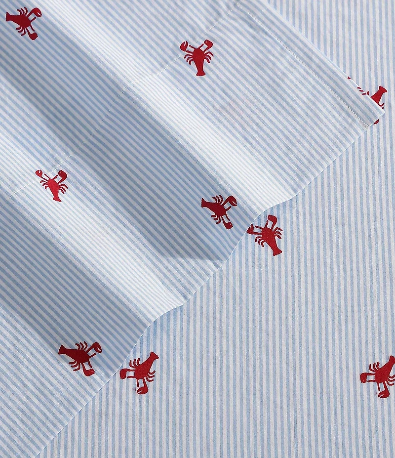 Nautica Lobster Walk Cotton Percale Sheet Set