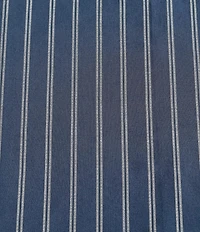 Nautica Richmond Stripe Blue Cotton Percale Sheet Set