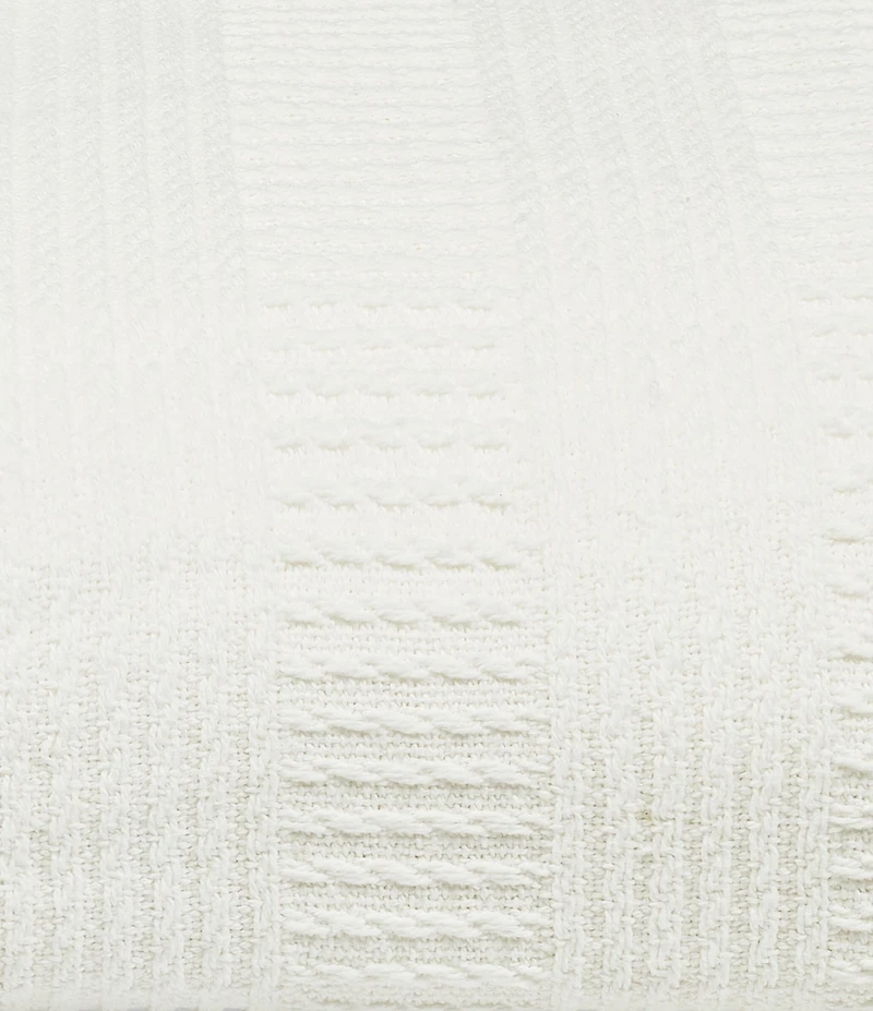 Nautica Rope Stripe Bed Blanket
