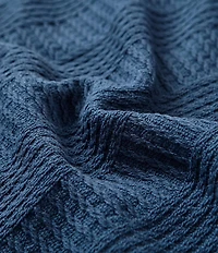 Nautica Rope Stripe Bed Blanket