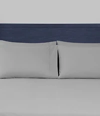 Nautica Solid Cotton Rich Blend 180-Thread Count Fitted Sheet