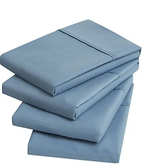 Nautica Solid Cotton Rich Blend 180-Thread Count Fitted Sheet