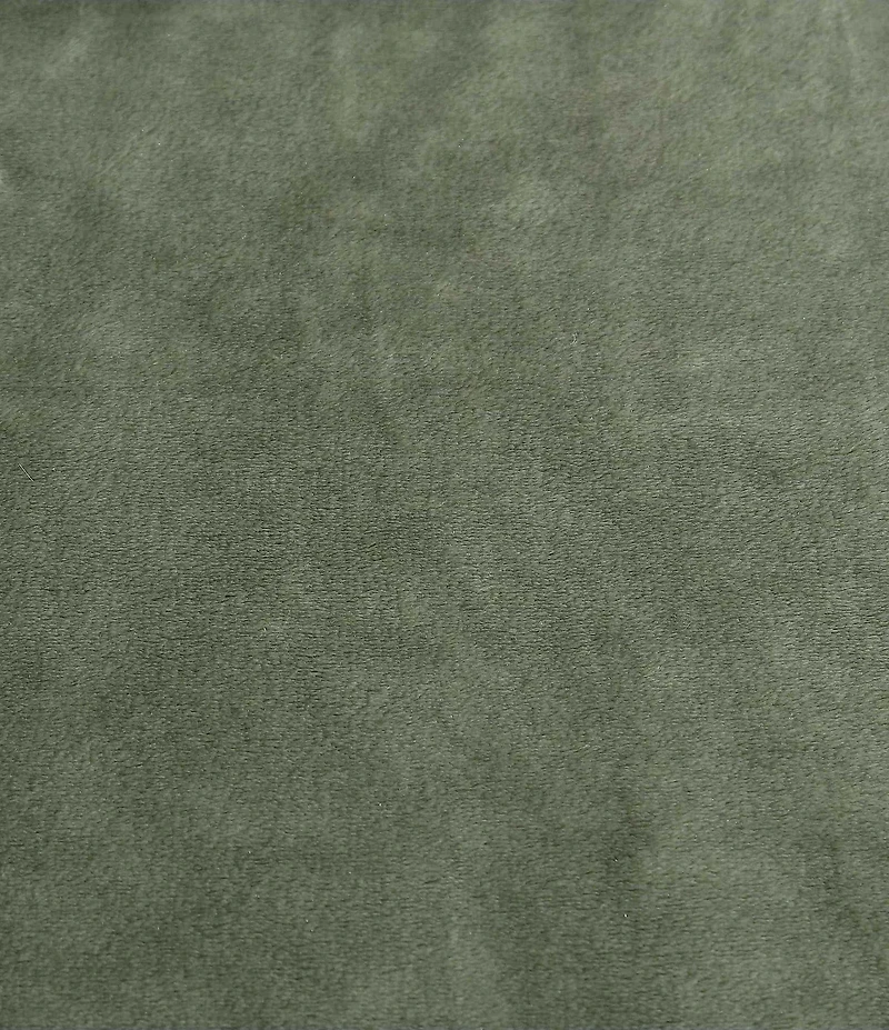 Nautica Solid Ultra Soft Plush Fleece Bed Blanket