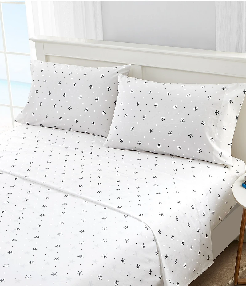 Nautica Star Spangled Coastal Cotton Sheet Set