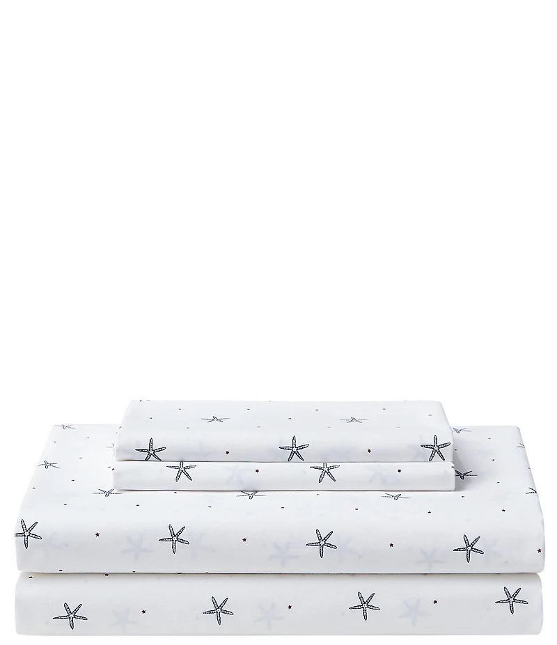 Nautica Star Spangled Coastal Cotton Sheet Set