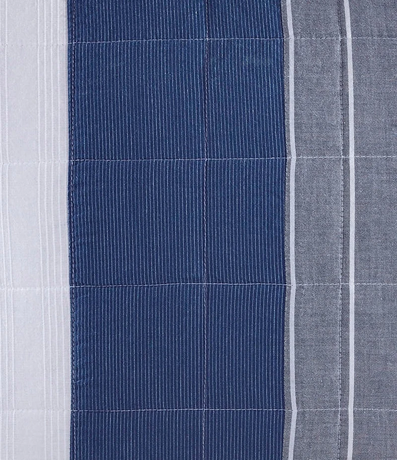 Nautica Stripe Swale Reversible Pillow Sham