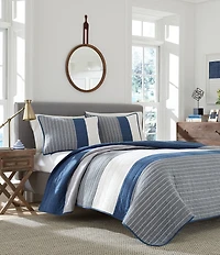 Nautica Stripe Swale Reversible Pillow Sham