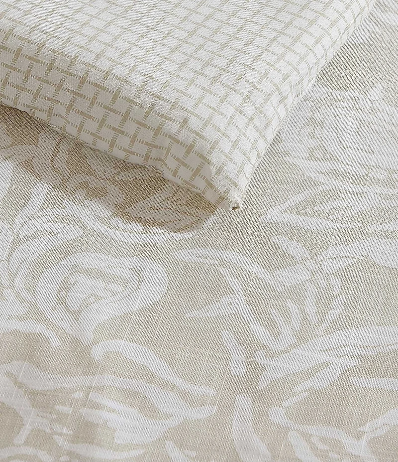 Nautica Tortola Cotton Reversible Comforter and Sham Mini Set