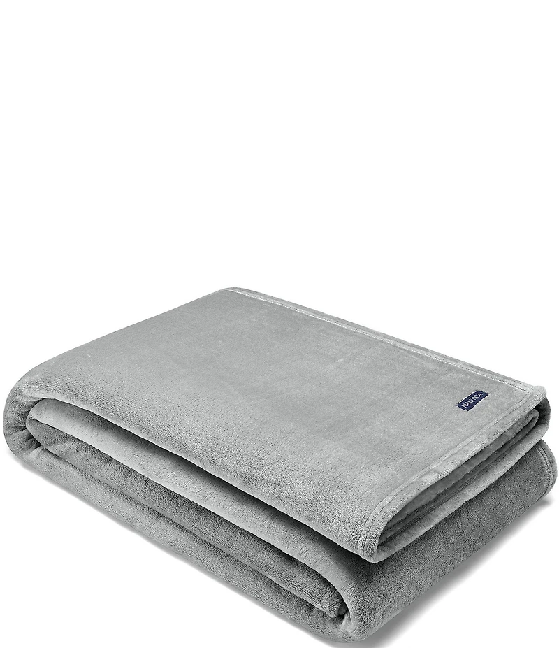 Nautica Ultra Soft Plush Bed Blanket