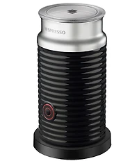 Nespresso Inissia Black Espresso Machine by De'Longhi with Aeroccino